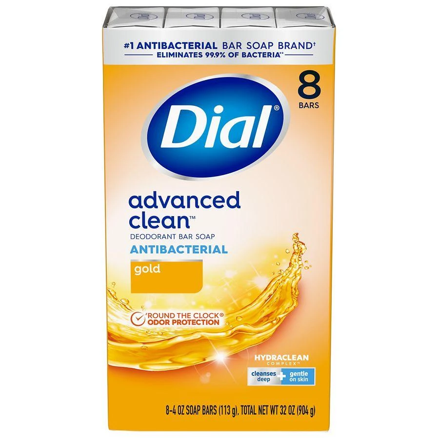 Dial Antibacterial Bar Soap Gold 1