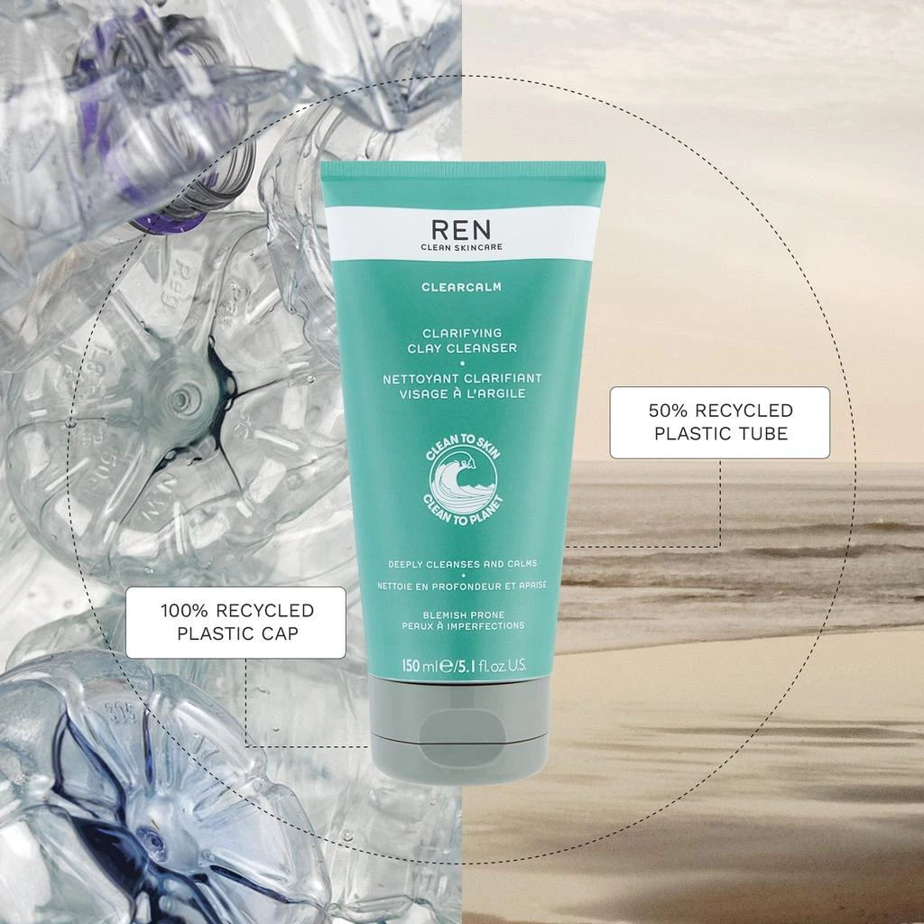 REN Clean Skincare ClearCalm Clarifying Clay Cleanser 6