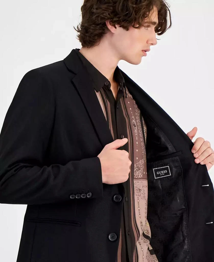GUESS Men's Shimmer Twill Relaxed Fit Blazer 2