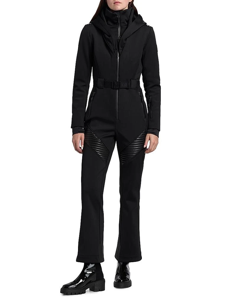 Mackage Elle Shearling Trim Ski Suit 6