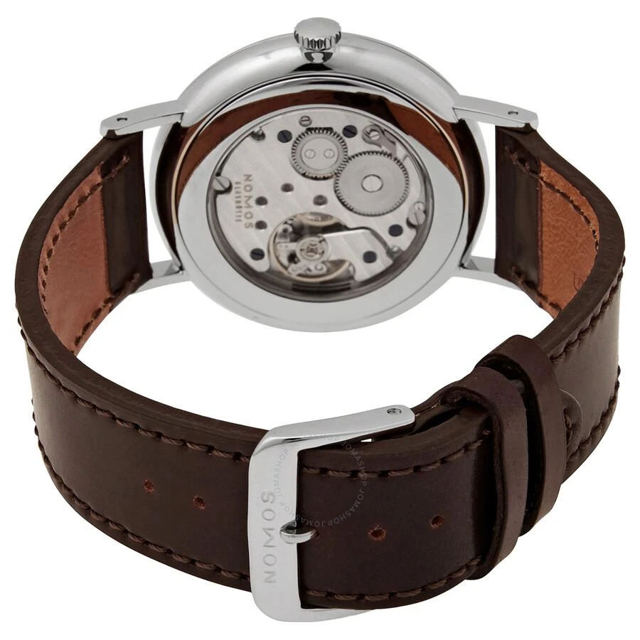 Nomos Glashutte Ludwig 38 Hand Wind White Enamel Dial Men's Watch 237 3