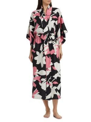 Natori Niwashi Satin Robe