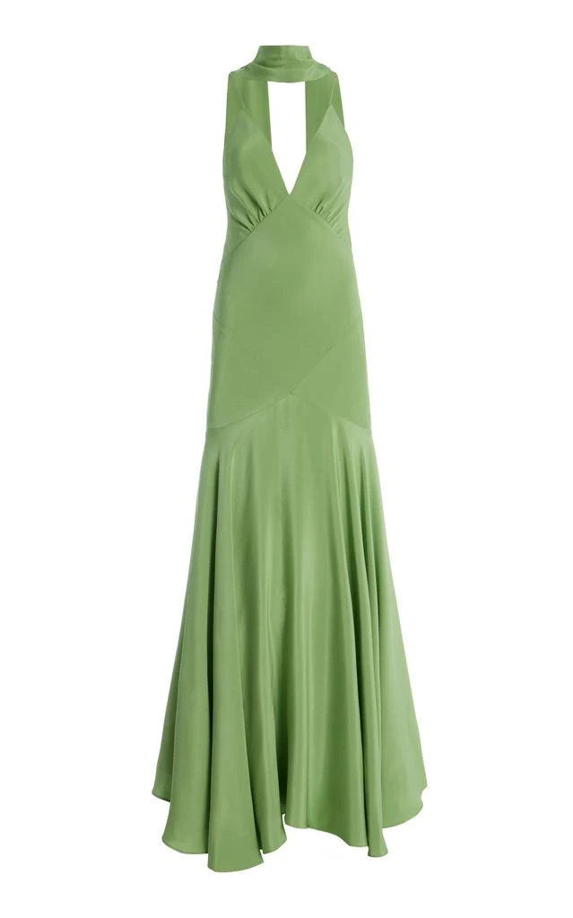Silk-satin and cotton-blend lace maxi dress  On Sale Now with Up to 70%  Off | Discover Exclusive Deals & Savings at BeyondStyle  Authentic Rodarte  women|clothing|dresses|maxi dresses with Limited-Time Discounts, Free