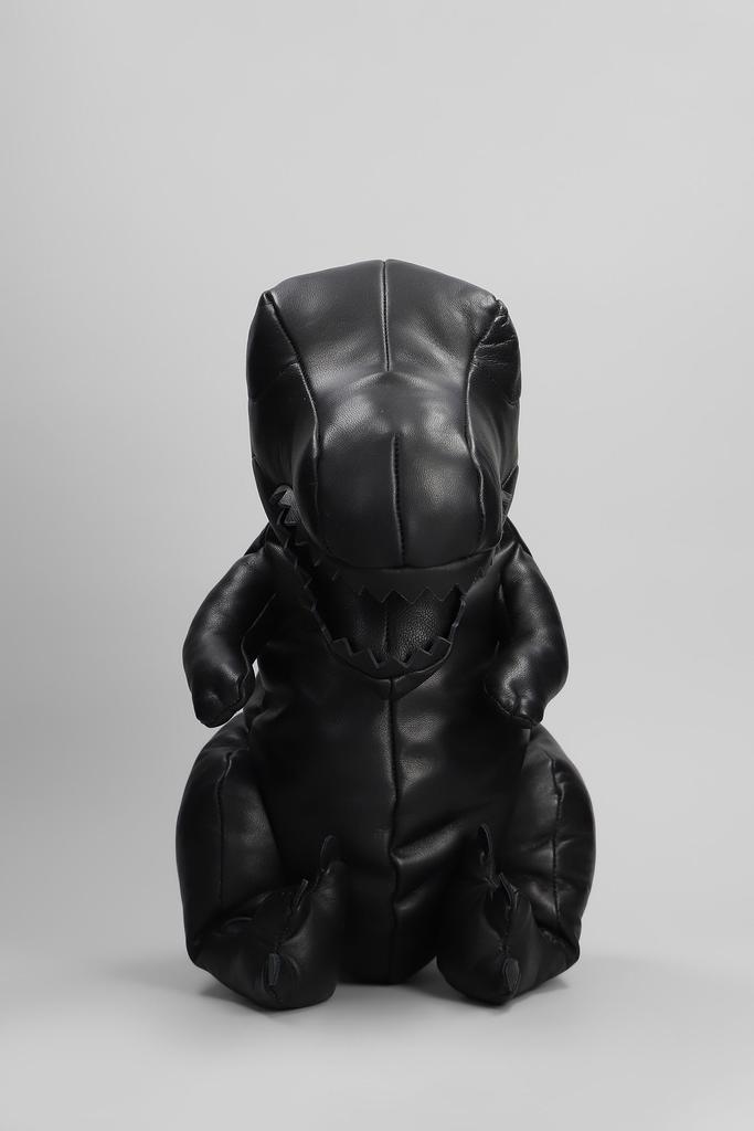 Mihara Yasuhiro Shoulder Bag In Black Leather