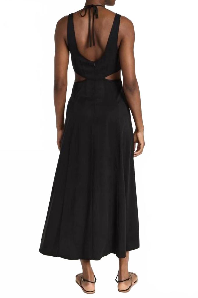 LNA Lorelei Dress In Pirate Black