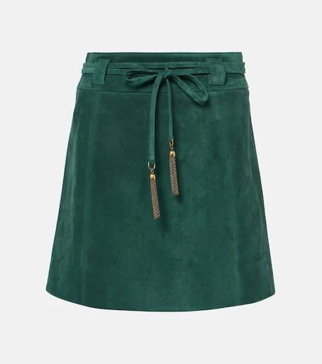 Chloé Leather miniskirt 1