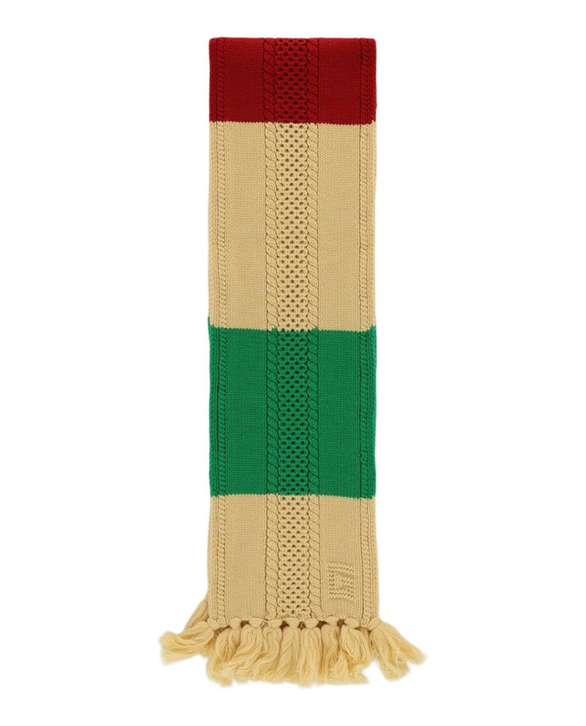Gucci Knitted Wool Scarf
