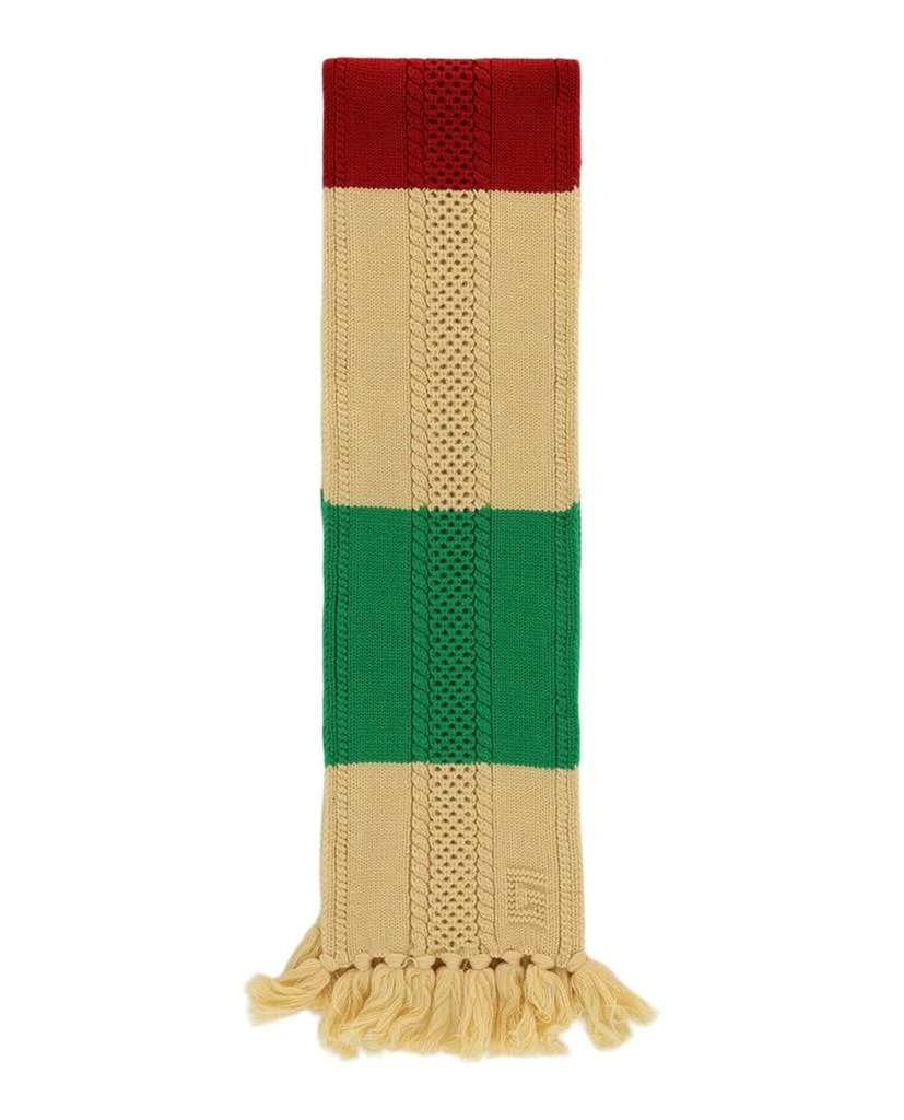 Gucci Knitted Wool Scarf 1