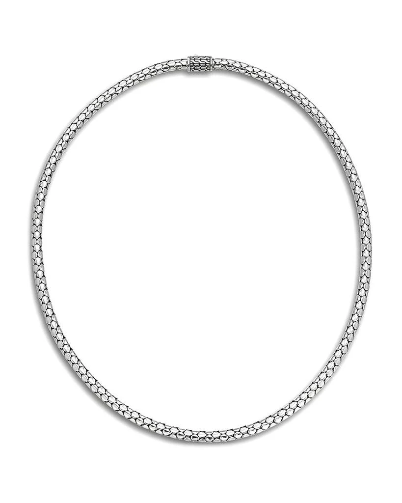 John Hardy Sterling Silver Dot Small Chain Necklace, 18" 1