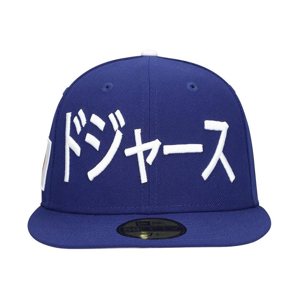 New Era Men's Royal Los Angeles Dodgers Kanji 59FIFTY Fitted Hat 2