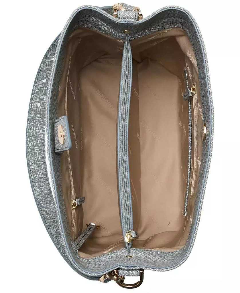 Brahmin Celina Minden Leather Bucket Bag 4