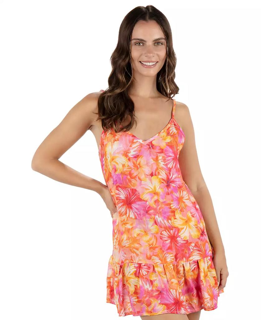 Hurley Juniors' Tropic Dreams Mini Cover-Up Dress