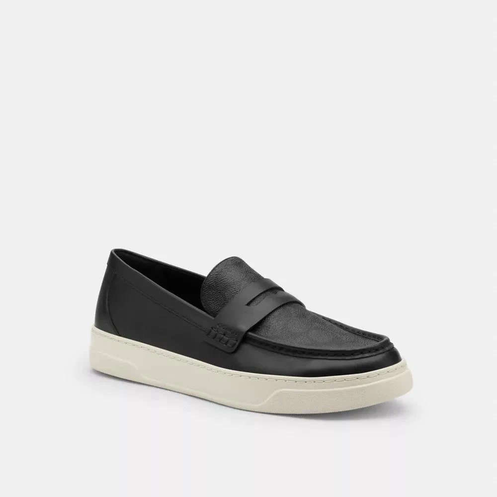 Coach Hybrid Loafer With Signature Canvas 3