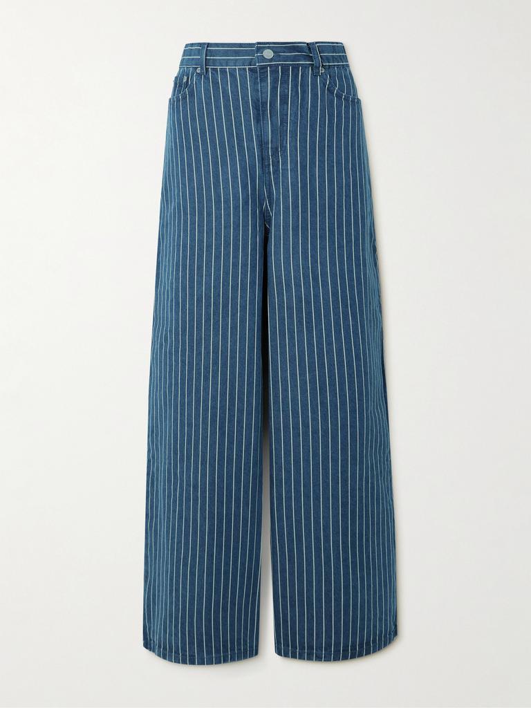 【関税込み】The Frankie Shop ブルー Hailey ジーンズ THE FRANKIE SHOP Hailey Denim Cargo Pants in Blue | endource