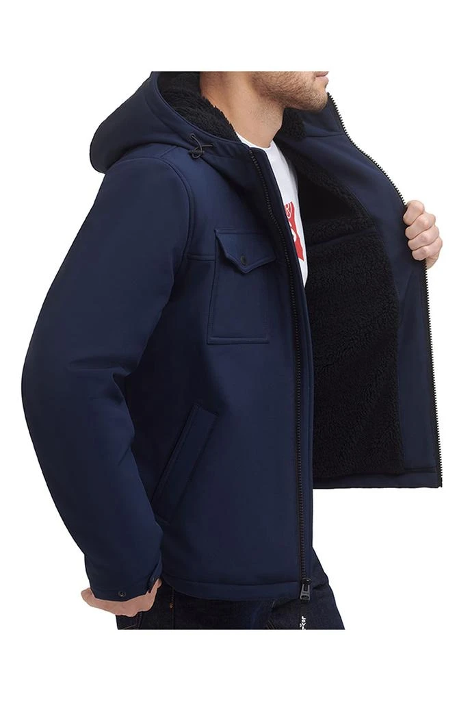 Levi's Soft Shell Faux Shearling Lined Jacket 6