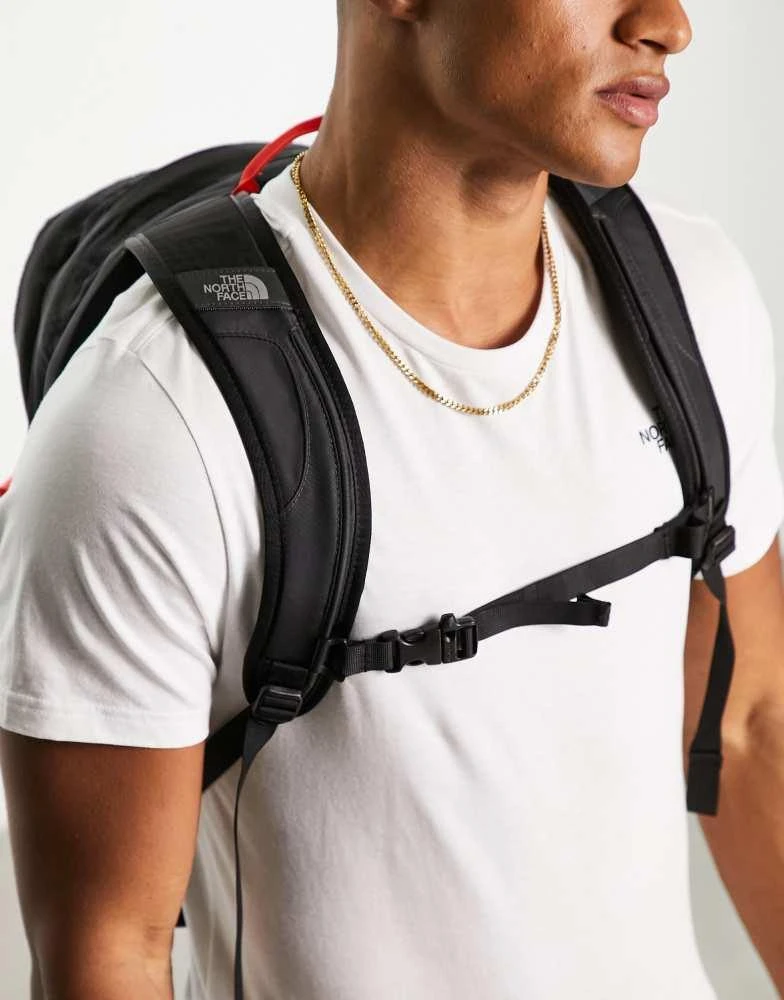 The North Face The North Face Borealis Classic backpack in grey and orange 3