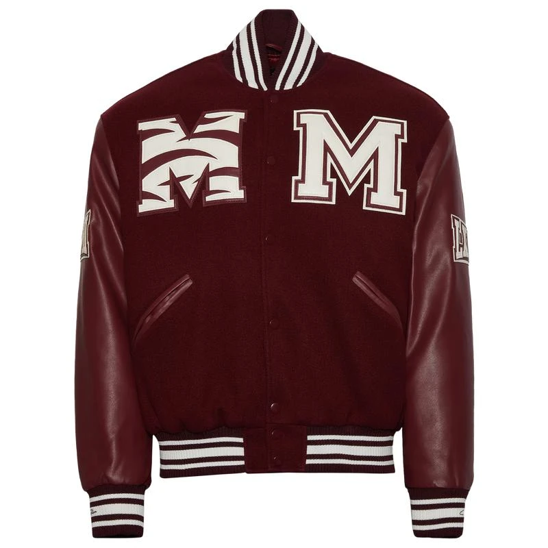 Campus Remix Campus Remix Morehouse College Varsity Jacket - Men's 1