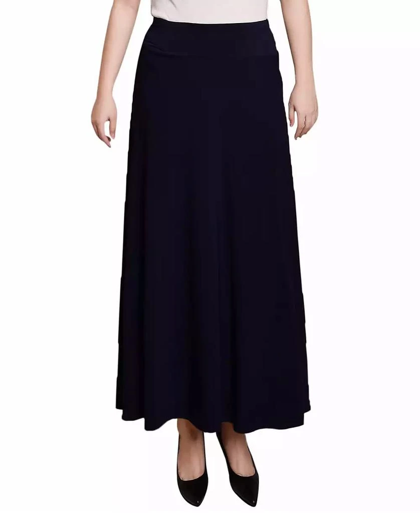 NY Collection Petite Wide Yoked Maxi Skirt 1