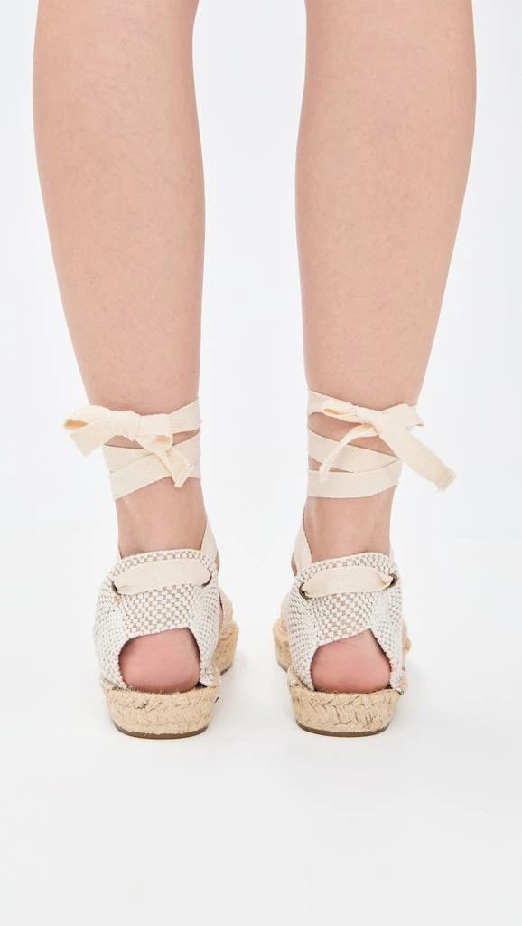 Soludos The Lauren Lace Up Crochet Espadrilles 3