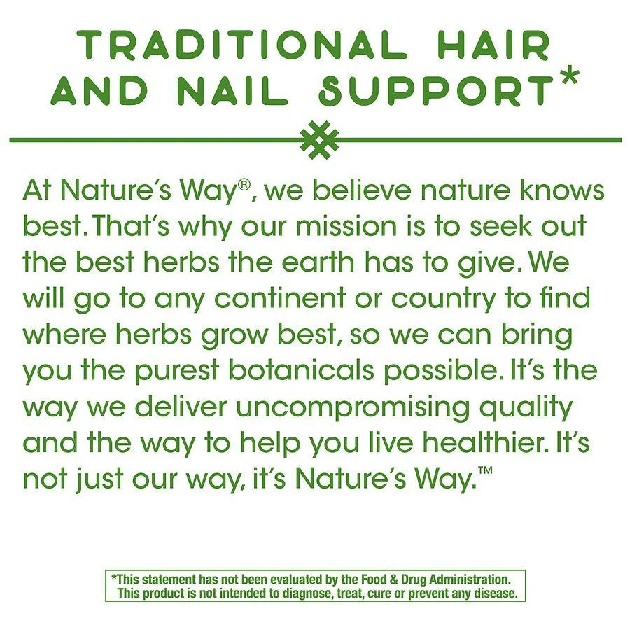 Nature's Way Horsetail Grass Capsules 7