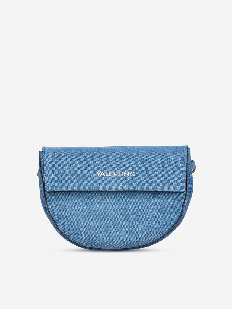 Valentino Valentino Girls Bigs Denim Flap Bag in Blue (24.5cm)