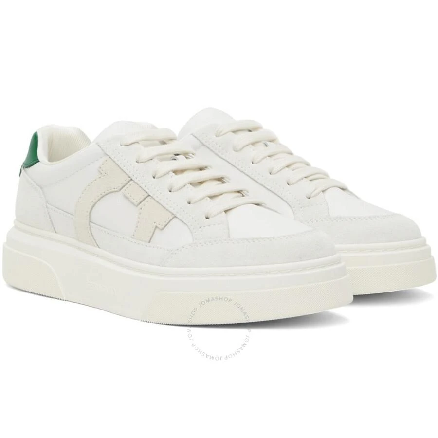 Salvatore Ferragamo Cassina Gancini Outline Low-Top Sneakers 3
