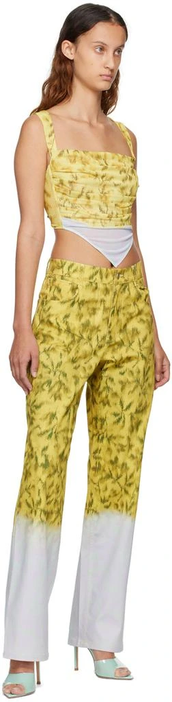 Miaou Yellow Tati Tank Top 4