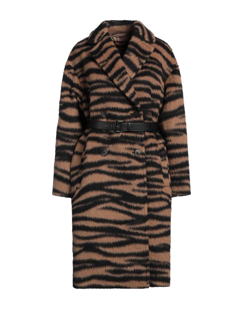コート Max Mara Ivory Wool Blend Orma Coat Short wool and cashmere coat, white | 