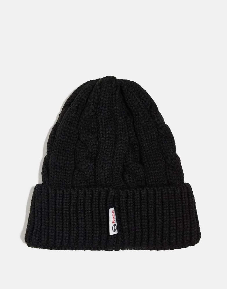 AAPE Aape by A Bathing Ape beanie in black 1