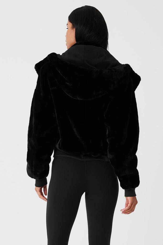 Alo Faux Fur Foxy Jacket - Ivory 2