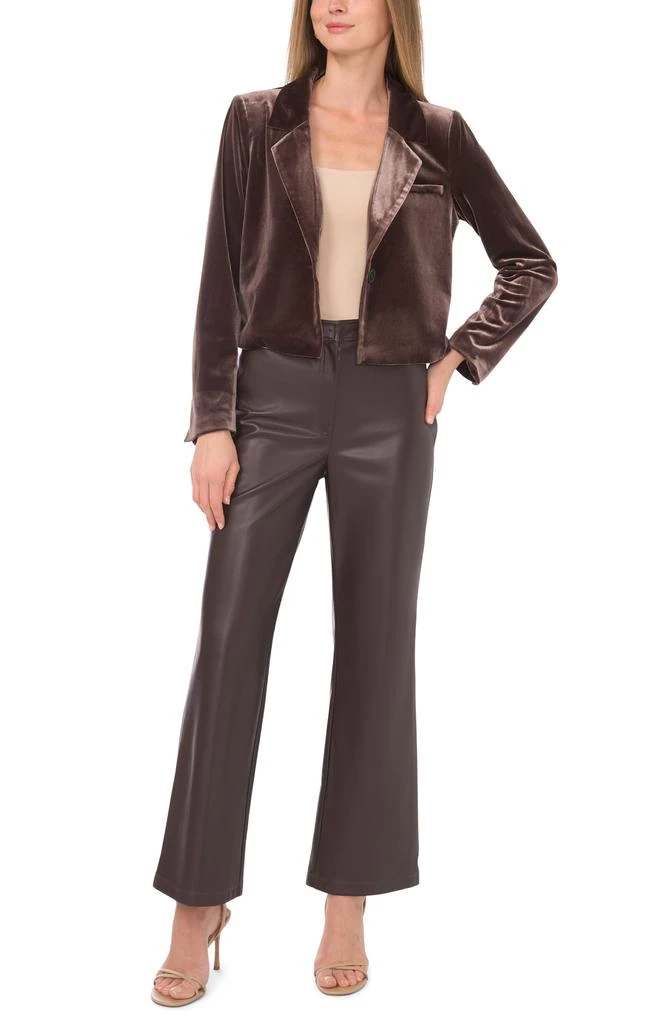Halogen Velvet Crop Blazer 6