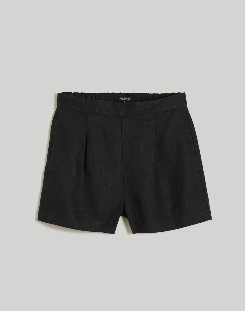 Madewell Plus Clean Pull-On Shorts in 100% Linen 6