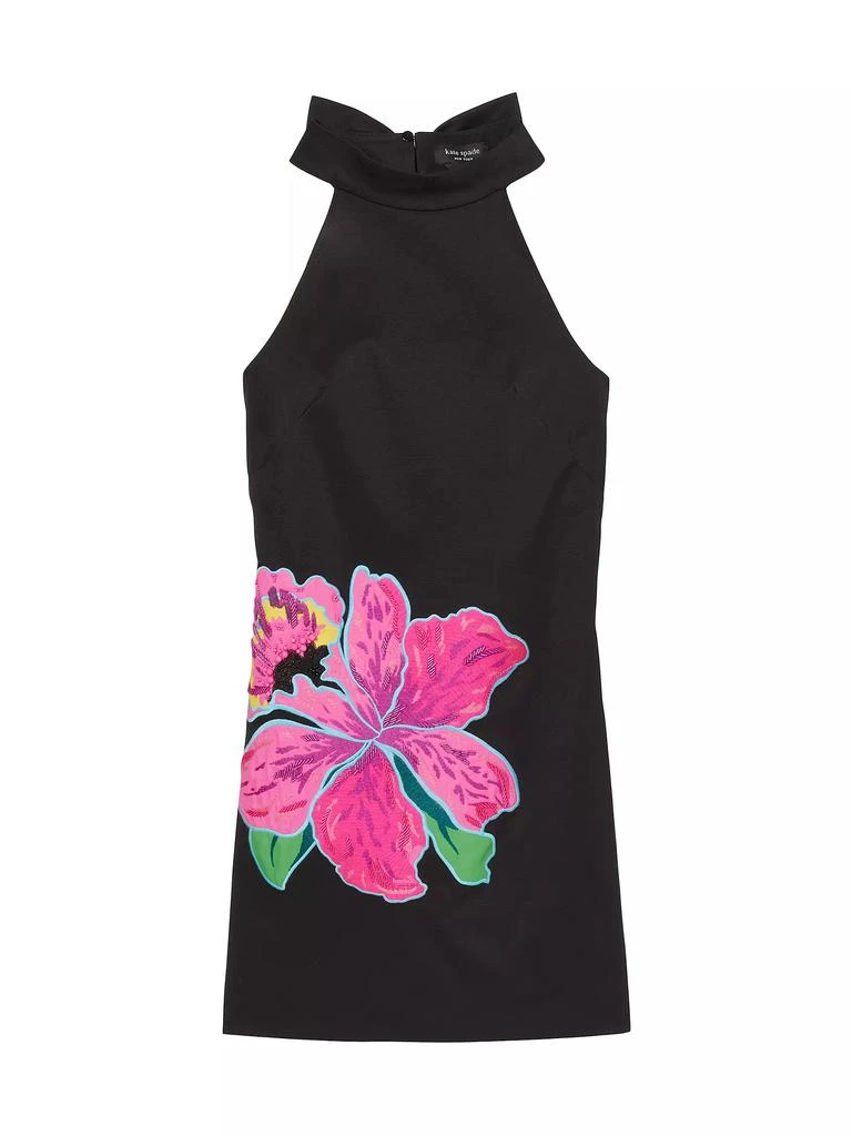 Kate Spade Mainline Floral Appliqué Shift Dress 1