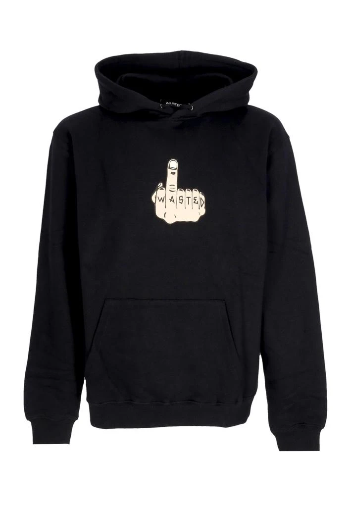 Wasted Paris Men's hoodie Middle Hoodie Black 1