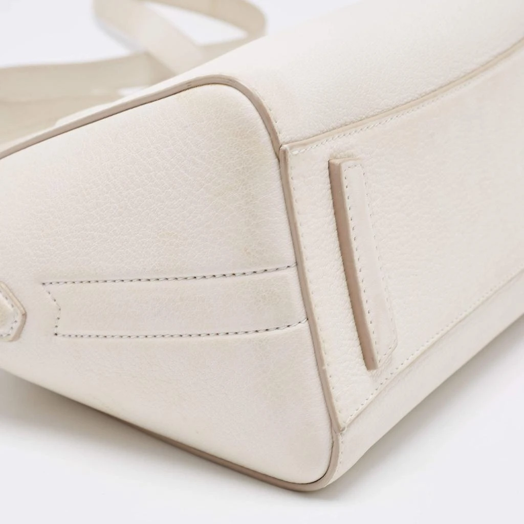 Givenchy Givenchy Off White Leather Mini Antigona Satchel 24