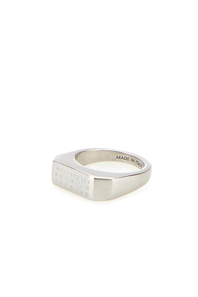 MM6 Silver metal ring
