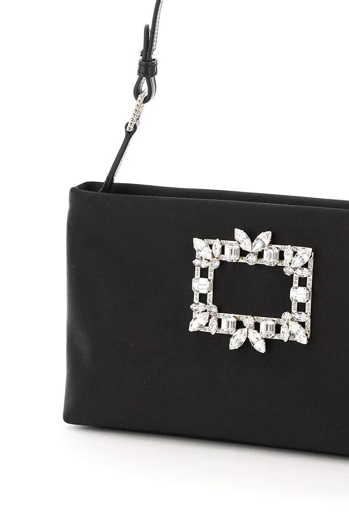 Roger Vivier Roger Vivier RV Nightlily Broche Vivier Buckle Mini Bag 3