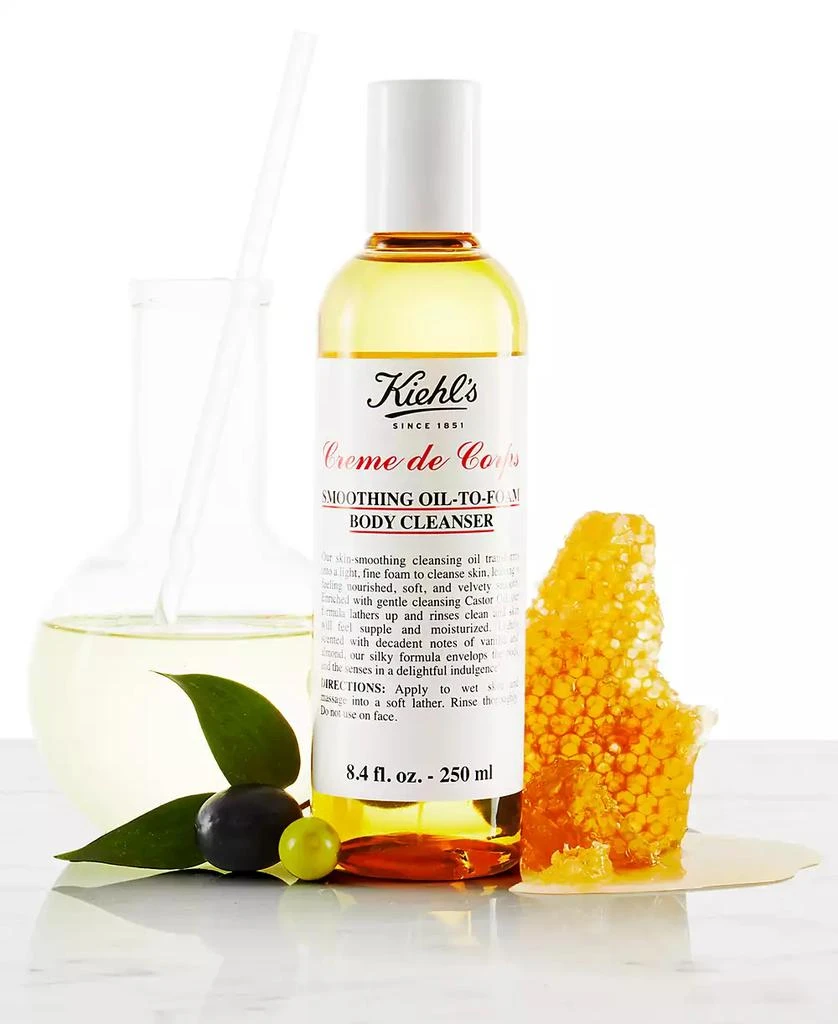 Kiehl's Creme de Corps Smoothing Oil-To-Foam Body Cleanser, 8.4-oz. 2