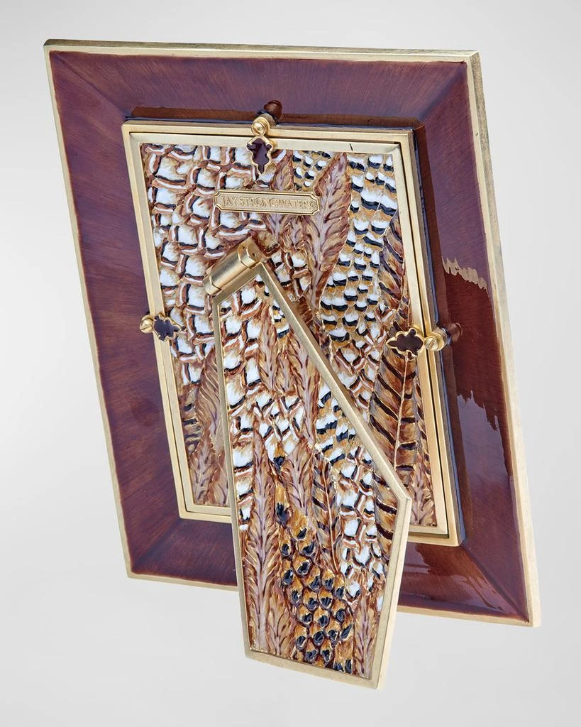 Jay Strongwater Pheasant Photo Frame, 5" x 7" 5