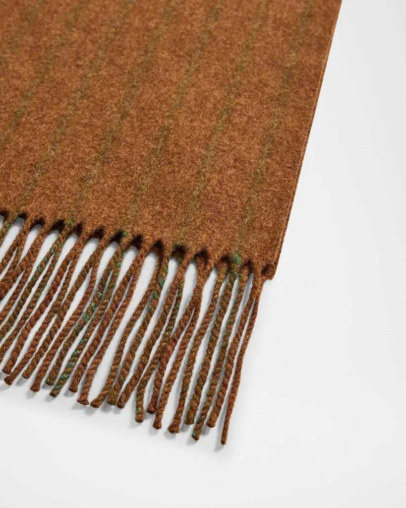 Loro Piana Men's Wish Wool and Cashmere Scarf 4