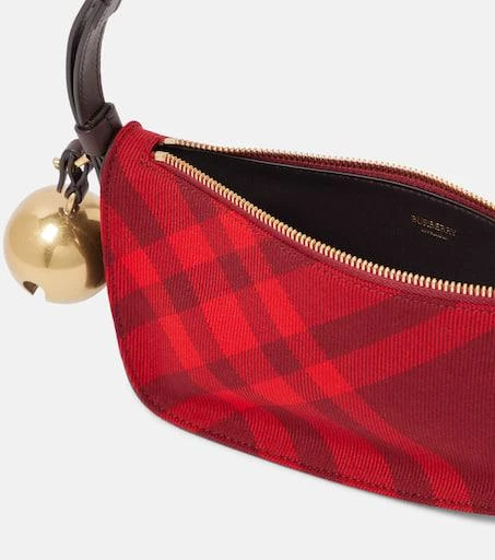 Burberry Shield Mini Burberry Check shoulder bag 3