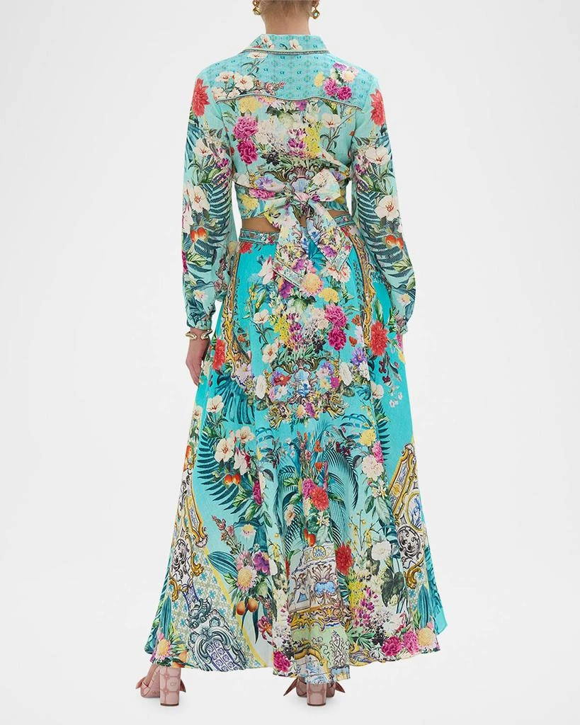 Camilla Gardens of Queluz Maxi Circle Skirt 3