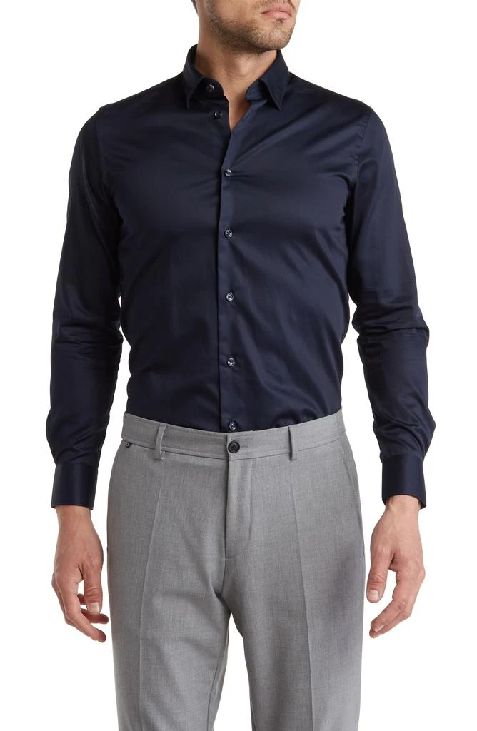 Slim Fit Cotton Dress Shirt  On Sale Now with Up to 86% Off | Discover  Exclusive Deals & Savings at BeyondStyle  Authentic cavalli CLASS dress- shirt|tops|men|mens|male|clothing with Limited-Time Discounts, Free  Shipping,