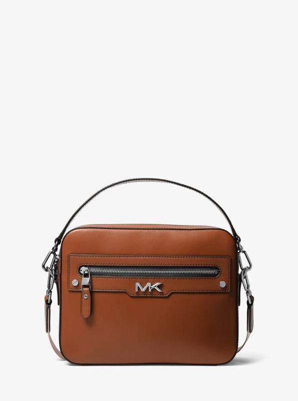 Michael Kors Varick Leather Camera Bag 1