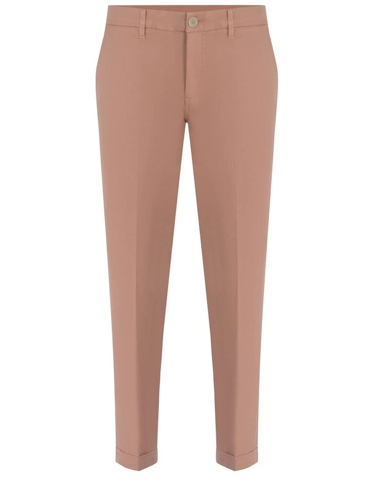 FAY Fay Low-Rise Straight-Leg Tailored Chinos 1
