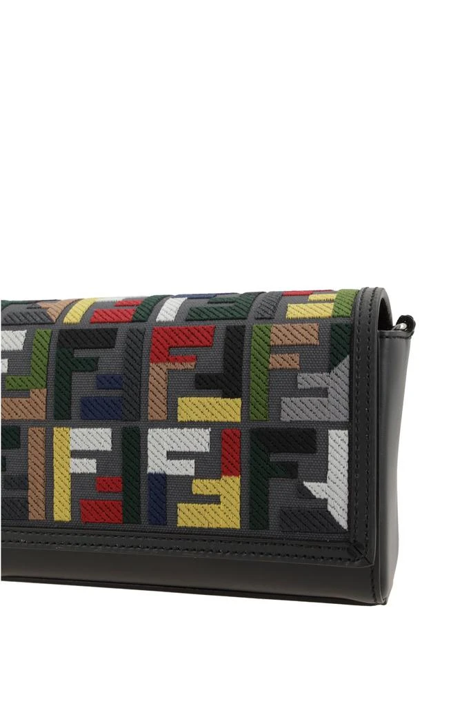 Fendi Fendi Compact Logo Detailed Messenger Bag 4