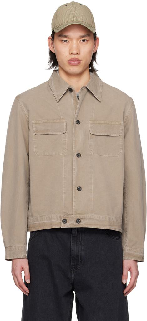 OUR LEGACY Beige Coach Jacket