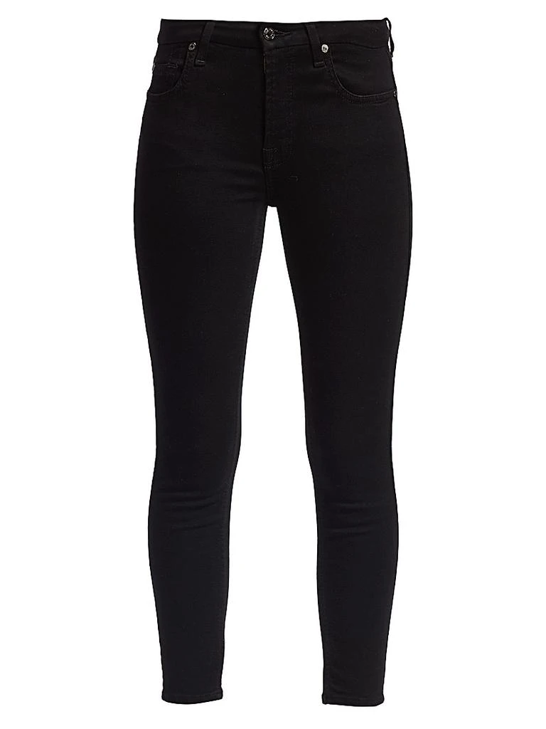 7 For All Mankind Mid-Rise Ankle Skinny Jeans 1