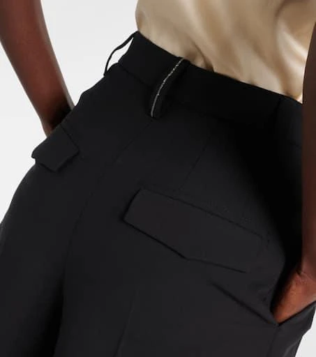 Brunello Cucinelli Wool-blend wide-leg pants 6