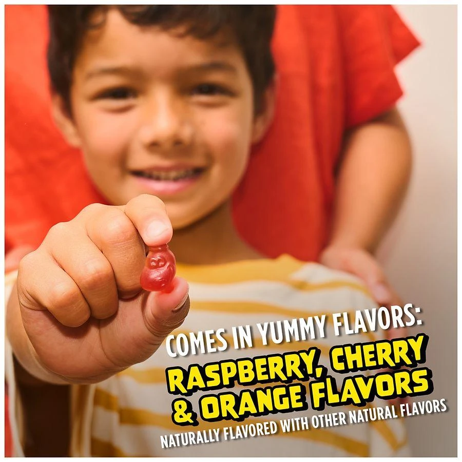 Flintstones Kids Vitamins with Vitamin C 
A Cherry, Raspberry, Orange 9